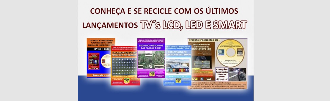 livros tv lcd